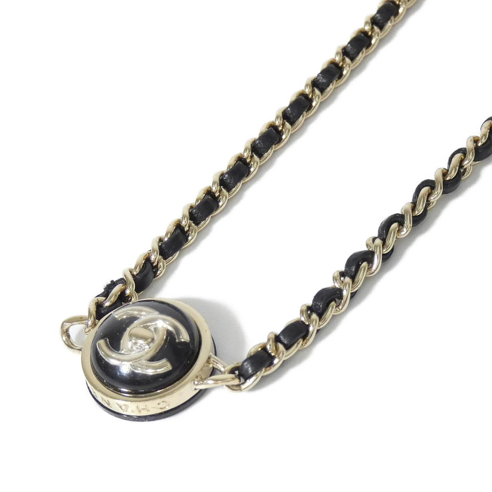 CHANEL Black Necklace